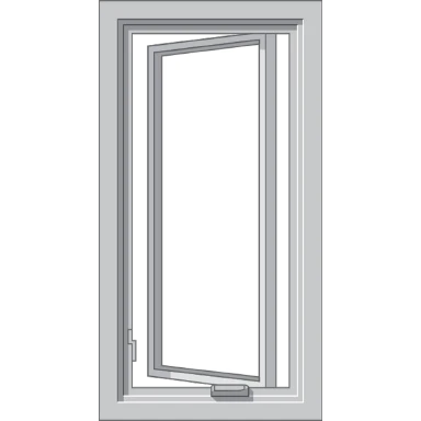 Las Vegas Pella Hurricane Shield Series Vinyl Casement Window