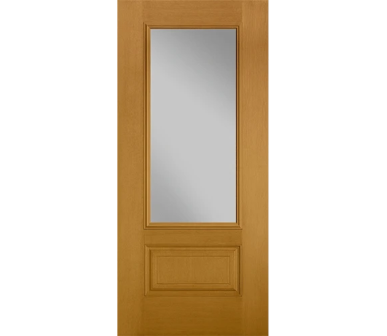 Las Vegas Three Quaters light Fiberglass Entry Door